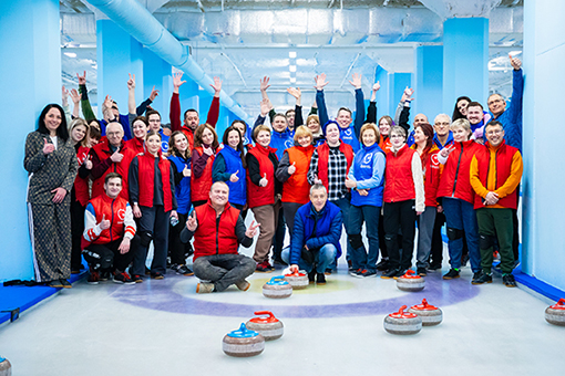 Новогодний корпоратив в кёрлинге Новогодний корпоратив в кёрлинге